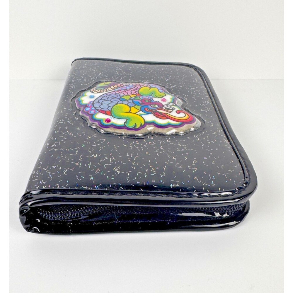Lisa Frank Holographic Dragon Mini Planner Address Book Binder Vtg 90s - Picture 2 of 16